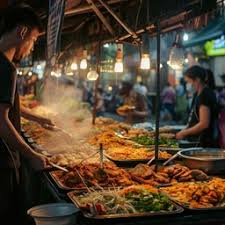 Thai street vendor