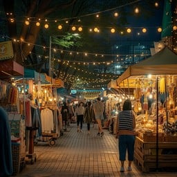 Bangkok night market
